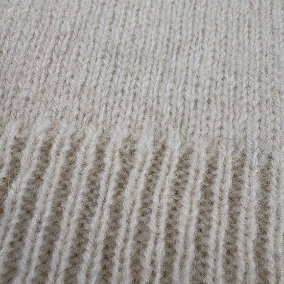 Vintage Picket and Post Sweater Vest Womens Size Large 100% Wool Cream WPL11935 - Picture 8 of 8